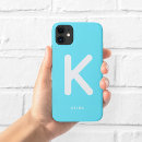 Recherche de bleu électrique iphone coques Monogramme