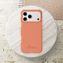 Search for coral orange iphone cases Monogrammed