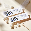 Search for cops return address labels Thin blue line