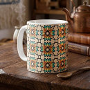 Search for floral mandala mugs Teal