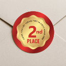 Search for runner up stickers Medal