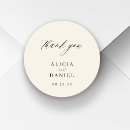 Search for ivory wedding stickers Elegant