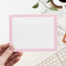 Search for cute note cards Plaid