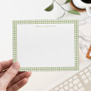 Search for cute note cards Plaid