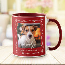 Search for red white christmas mugs Handwritten script