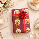 Search for goldener wrapping paper Dog