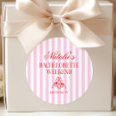 Search for pink bachelorette party stickers Bride