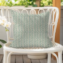 Recherche de motif vert v coussins Moderne