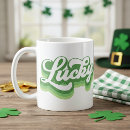 Search for green lucky mugs St patrick's day
