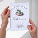 Search for bridal breakfast invitations Floral