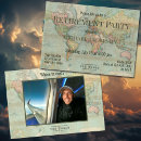 Search for vintage maps invitations World map