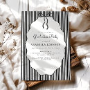 Recherche de noir de rayure invitations Rayures