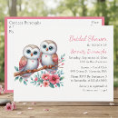 Search for owl bridal shower invitations Rustic
