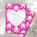 Recherche de fuchsia invitations Élégant
