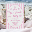 Search for coastal baby shower invitations Unique trendy funky
