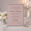 Recherche de mauve invitations Minimaliste