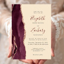 Search for burgundy and champagne wedding invitations Elegant