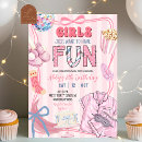 Search for girls having fun invitations For kids