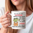 Search for funny electrician mugs Sarcastic