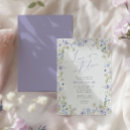 Recherche de purple bridal shower invitations Violet