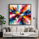 Recherche de éclat de couleur posters Abstrait