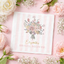 Search for bridal luncheon napkins Floral
