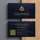 Search for real estate broker business cards House logo