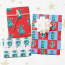 Search for robot wrapping paper Cute