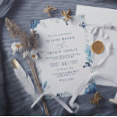 Search for shades of blue wedding invitations Elegant