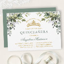 Search for sage green quinceanera invitations 15th birthday