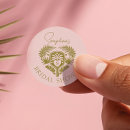 Search for palm tree bridal shower stickers Bride