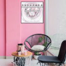 Search for purple tree canvas prints Pink