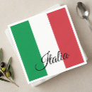 Recherche de drapeau italien serviettes Italia