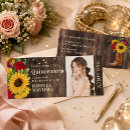 Search for country quinceanera invitations Rustic