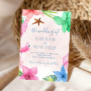 Recherche de hawaïen mariage invitations Hibiscus
