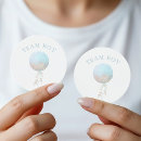 Search for blue balloon stickers Team boy