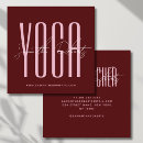 Recherche de bien être cartes visite Professeur de yoga