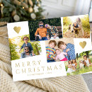 Search for gold and white christmas cards Modern