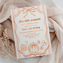 Recherche de ruban orange invitations Coquette