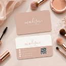 Search for bridal makeup artist business cards Salon