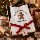 Search for gingerbread man aprons Festive
