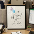 Search for she quotes posters So she did