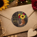 Search for red sunflower stickers Country