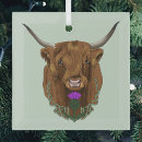 Search for scottish highland cow ornaments Farm animal