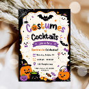 Search for colourful halloween invitations Costumes and cocktails