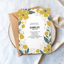 Search for buttercup invitations Gold