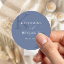 Search for monogram blue stickers Simple