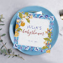 Search for amalfi coast napkins Citrus baby shower