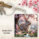 Search for bunny easter keychains Pink