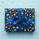 Recherche de planètes papier cadeau Motif